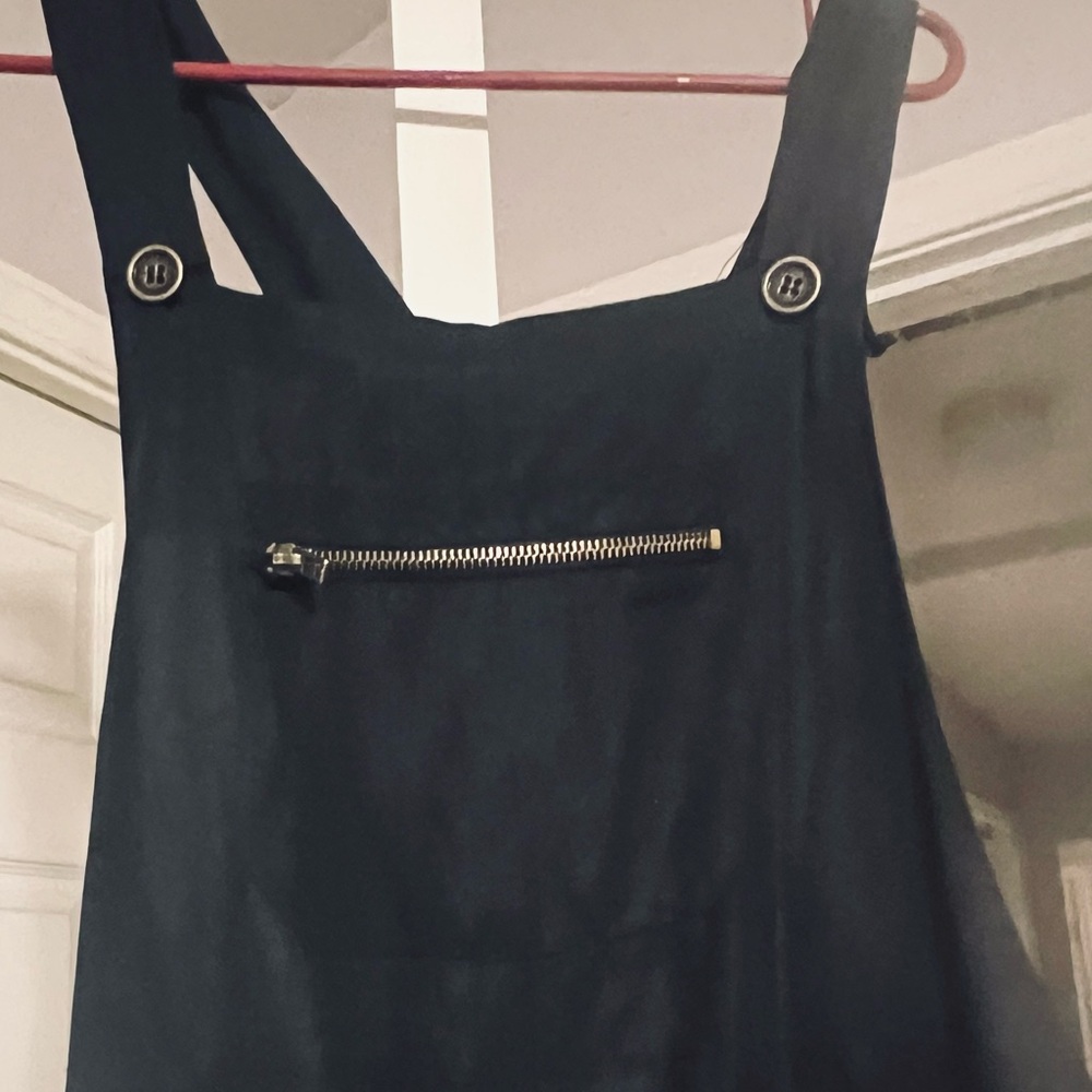 Stone Cold Fox Black Jumpsuit with Zipper Detail